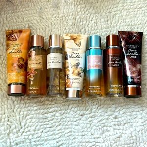 TESTED / GENTLY USED RARE LIMITED VS Bare Vanilla Body Mist + Body Lotion Lot